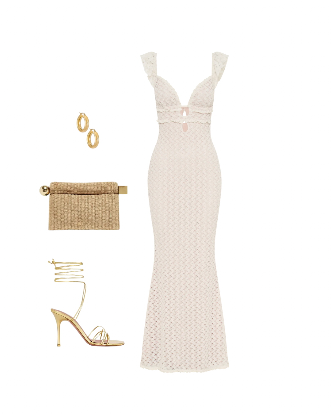 Mia White Maxi