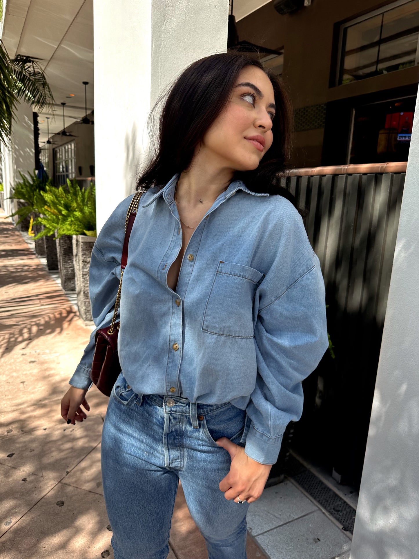 Western Denim Shirt