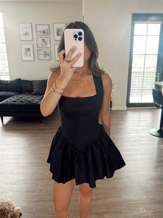 Morgan Halter Mini Dress