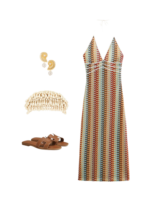 St. Barths Crochet Dress