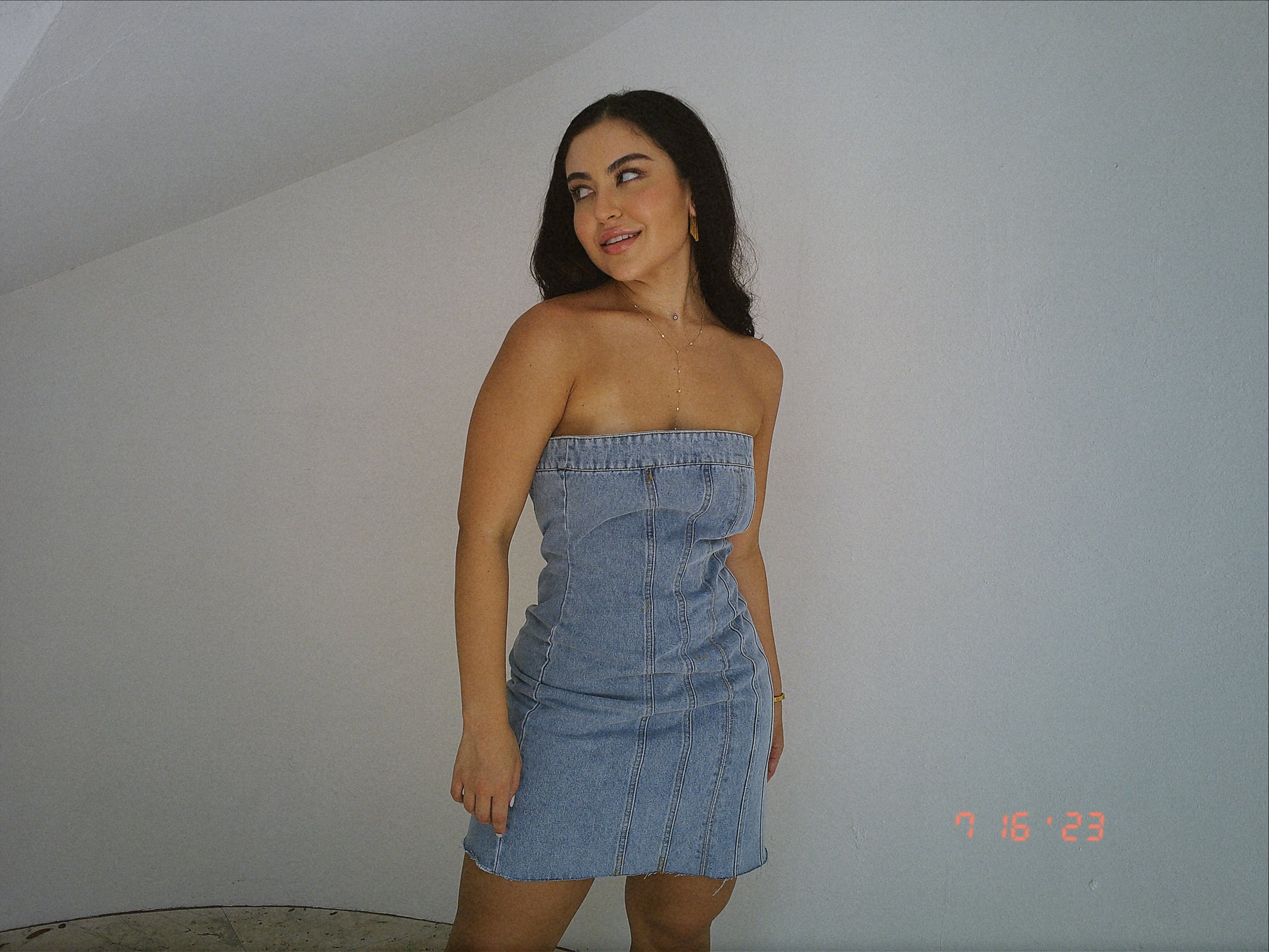 bare denim dresses peppermayo denim dress & last days of bare legs *collab #peppermayo