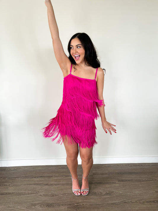 Ruby Fringe Dress